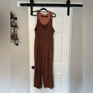 LuLaRoe Tank/Spaghetti Strap Rust Jumpsuit